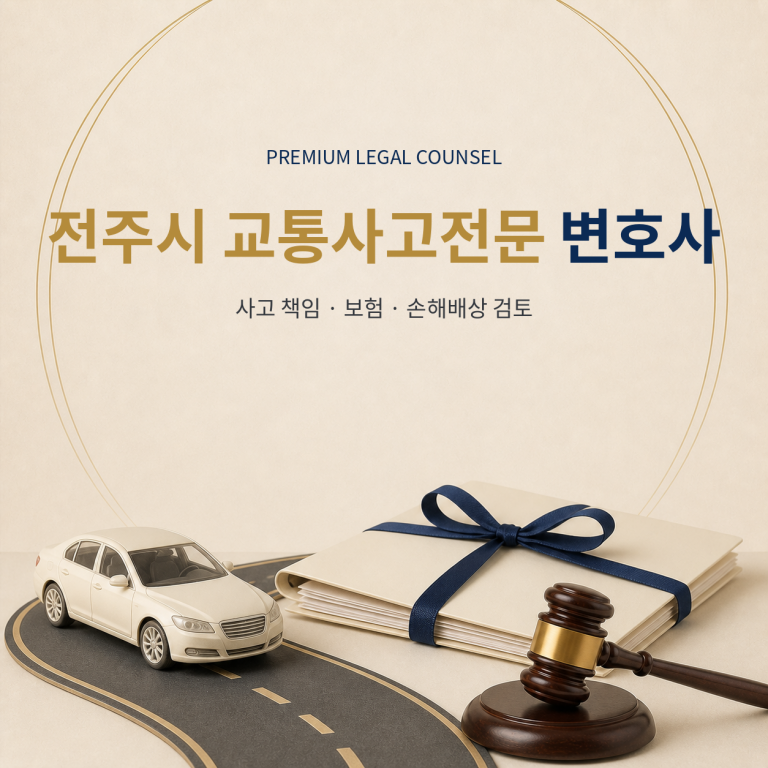 전주시 교통사고전문 변호사