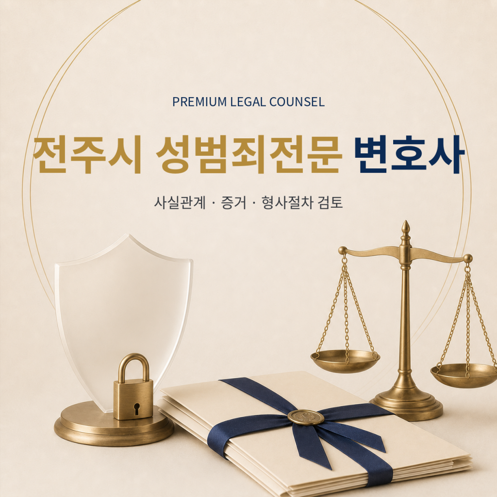 전주시 성범죄전문 변호사